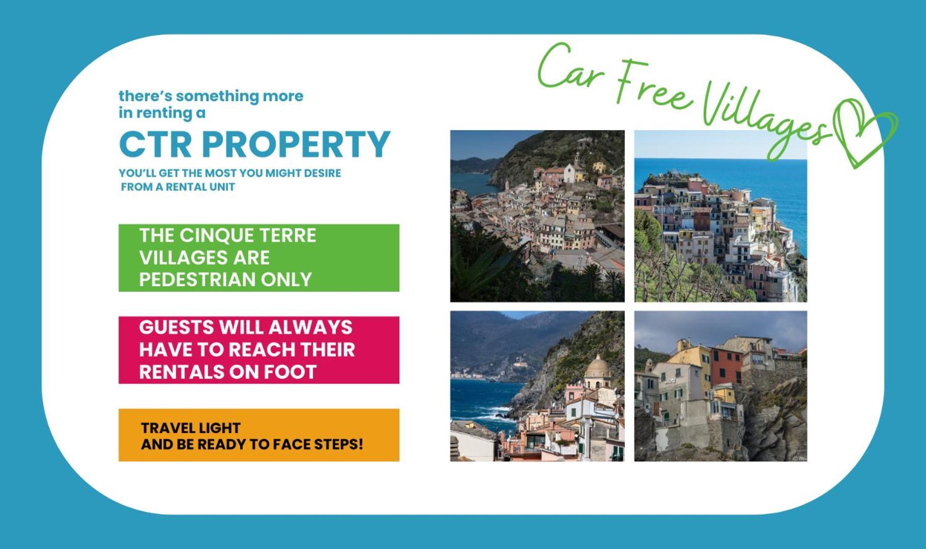 Refilea Sea View Tower Villa Vernazza Exterior photo